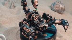 Robotime Rokr DIY Emperor Scorpion Mechanical ABS Metal Punk Style 3D Puzzles (MI04)