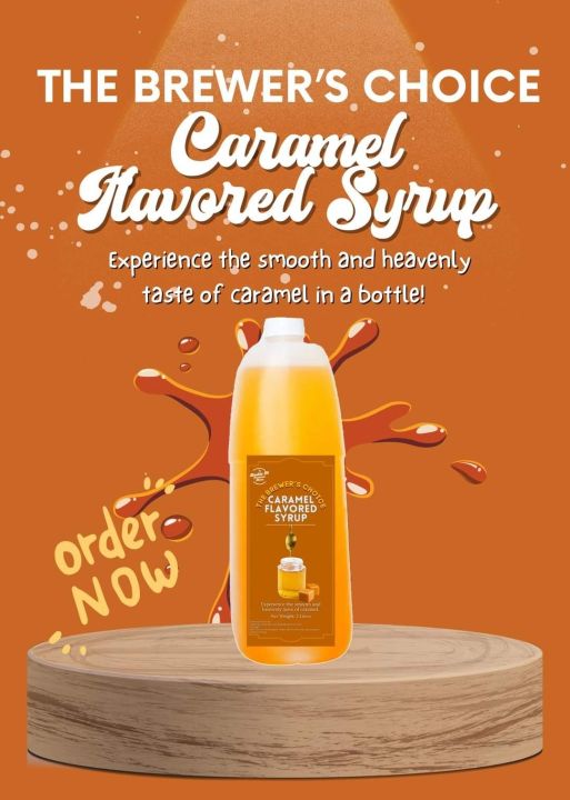 Caramel Flavored Syrup 2.5kg Lazada PH