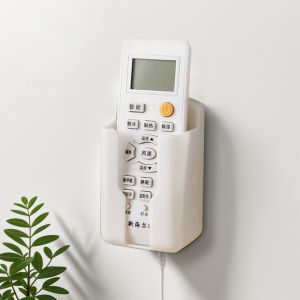 Hộp Đựng Điều Khiển Từ Xa Gắn Tường Không Cần Khoan Đa Năng Đựng Đồ Văn Phòng Phẩm Dùng Cho TV Và Điều Hòa Có Móc Dán Chất Liệu Nhựa