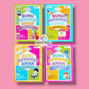 Buku Berlatih Aktivitas TK A -Pintar Aktivitas TK B (Paket 4 Buku) LM