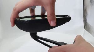 【Shipping from Malaysia】Universal Motorcycle Side Mirrors Anti Glare Rear View Mirror with 8mm 10mm Threaded Bolts摩托车后视镜