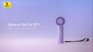 Baseus GoTrip DT1 Portable  Handheld Fan Outdoor 1200mAh 10000RPM 85g 39db Mini Turbine Jet Fan Mini Fan