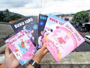 TERLENGKAP / belajar Iqro / iqro tebal mengkilap lengkap / iqro terlaris / iqro belajar anak