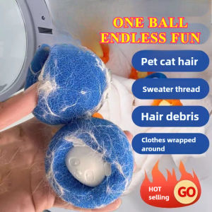 Magic Laundry Ball Lint Remover Cat Hair Remover Sticky Lint Roller Alternative Washing Machine Miracle Pet Hair Filter  Remover