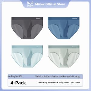 MiiOW | Cooling Ice Silk Mens Briefs Lightweight and Breathable