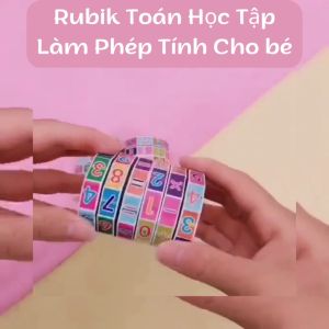 Đồ Chơi Rubik Toán Học 6 Tầng Phát Triển Trí Thông Minh Cho Bé
