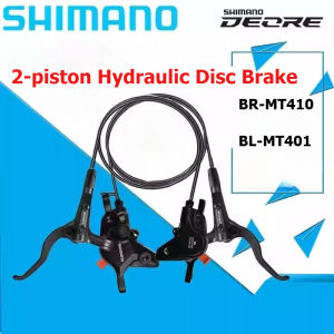 SHIMANO | Shimano MT410 Brake 2 Pistons MTB Hydraulic Disc Brake  800mm 1500mm Clamp Mountain Bicycle Brake Original