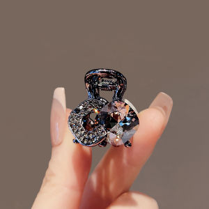 Elegant Small Size Hair Clip Diamond Encrusted Fringe Side Princess Hair Card Headwear Fashionable New Style Travel Friendly