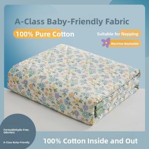 SHIPAILUO | All-Cotton Summer Cooling Quilt Washable