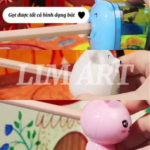 Gọt Bút Hoạt Hình Thú– Thỏ/Heo/Trâu/Chuột Ngộ Nghĩnh LIM ART