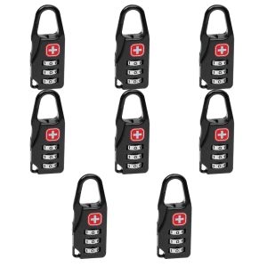 Alloy Material Combination Code Number Lock for Cabinet Luggage Backpack Handbag Zipper Anti Theft Accessories Supplies