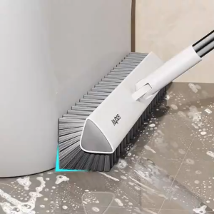 180° Rotating V-Shaped Floor Brushes With Long Handle Cleaning Brush for Bathroom/Kitchen/Outdoor