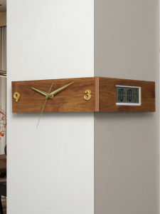 ARTPIONEER | Retro Double-Sided Wall Clock Creative LCD Clock