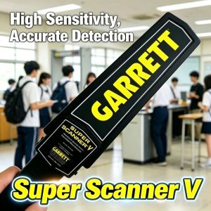 Handheld Metal Detector GARRETT High Sensitivity School Airport Safety Detection Super Scanner Professional