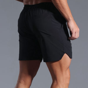 Mens Sporty Split Running Shorts Quick Dry Breathable Thin Three-quarter Length Training Pants Lightweight Comfortable Shorts