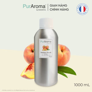 (Chai Lớn) Tinh dầu HƯƠNG ĐÀO nguyên chất PurAroma by IMMORTEL - Chính hãng Pháp