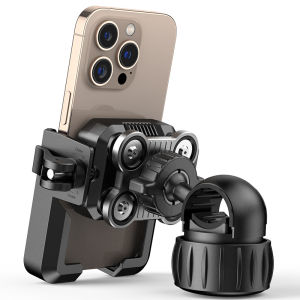 Giá Đỡ Điện Thoại Đa Năng Cho Xe Đạp Xe Máy Có Thể Điều Chỉnh Gắn Trên Tay Lái Tích Hợp Bộ Giảm Rung Chất Liệu ABS Dành Cho Xe Đạp