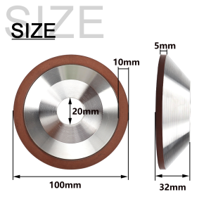 75/100/125/150mm Flaring Cup Diamond Grinding Wheels Resin Bonded Abrasive Wheel for Carbide Metal Polishing Grinding sharpening