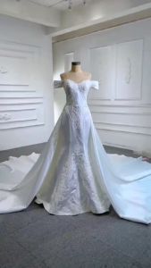 GAUN PERNIKAHAN WEDDING GOWN MERAID WEDDING SATIN BERPAYET/WEDDING GOWN DRESS