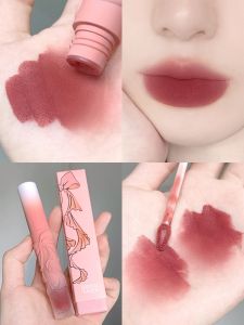 Affordable Velvet Matte Lip Mud Gogotales Butterfly Knot Student Style Flat Price Lipstick Long Lasting Color Easy to Apply