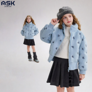 Ask Junior | Children Down Jacket for Girls Warm