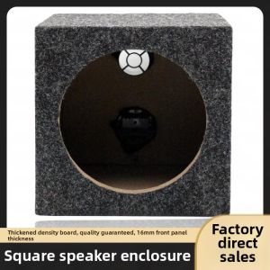 Felt Square Wooden Speaker Enclosure