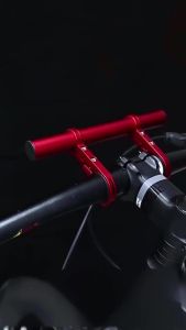 Giá đỡ đèn pin xe đạp tay cầm thanh đèn trước 1 cái Giá đỡ mở rộng Phụ Kiện Xe Đạp ống đôi tay lái xe đạp