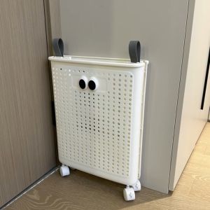 Hộp Đựng Quần Áo Bẩn Có Thể Gập Lại Mắt Lớn Dùng Trong Nhà Tắm Phòng Tắm Đựng Quần Áo Bẩn Dung Tích Lớn Di Động Bằng Lưới