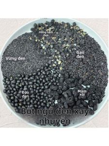 Bữa Thay Thế Hỗn Hợp Ngũ Cốc & Hạt Đen Không Đường