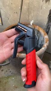600A Welding Electrode Holder - Heavy-duty Copper Welding Fixture - Anti-Scald - Curved Head