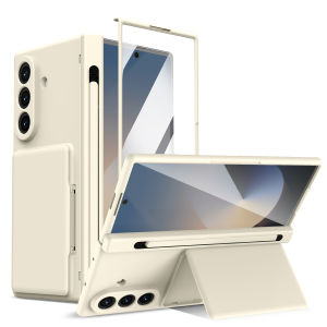 Ốp Lưng Bảo Vệ Toàn Diện Samsung Galaxy Z Fold Series Kèm Giá Đỡ Thẻ Bút & Bảo Vệ Bản Lề Màn Hình Tương Thích Với Z Fold 8 Ultra 7 6 5