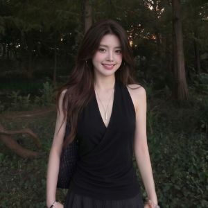 CHENDAYU | V-Neck Hangneck Youthful Summer Tank Top