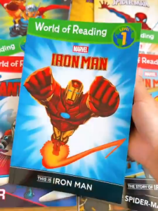 Marvel World of Reading Pre1/L1/L2 childrens English graded reading materials 31 books