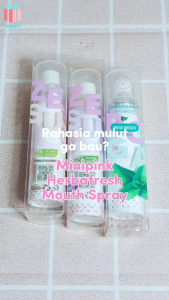 MINIPINK Mouth Spray Semprotan Penyegar Menghilangkan Bau Mulut 20ml MP013
