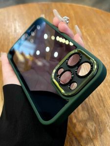 Ốp lưng điện thoại DAIMANG cho iPhone 13 Pro Max 14 Pro Max 15 Pro trong suốt có dây đeo