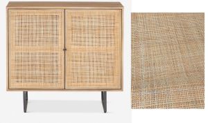 Lưới mây Mành mây ô vuông tự nhiên- Lưới mây caro trang trí nhà cửa thiết kế và làm mới nội thất bọc cánh cửa tủ đầu giường