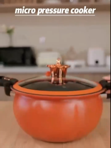Micro-pressure Cooker  Large-capacity Soup Pot Pumpsel-shaped Multi-functional Pressure Cooker Thick-bottomed Non-stick Pan Universal Pot For Induction Cookers and Gas Stoves