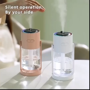 2 in 1 Starry Sky Top Mist Humidifier with Ambient LED Light Function and Swivelling Head Rotate