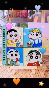 DIY Painting By Numbers 20*20CM Paint Number Canvas Wall Decoration Kids