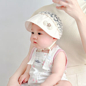 Baby Sun Hat Summer Thin Fisherman Style UV Protection Large Brim Cap for Girls Boys Newborns Comfortable Polyester Fiber