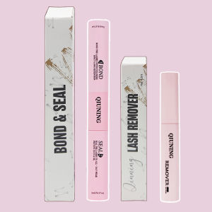 QIUNING Lash Bond and Seal 10ml Individual Lashes Glue and Seal Lash Extension and Lash Glue Remover 5ml Tweezers Kit