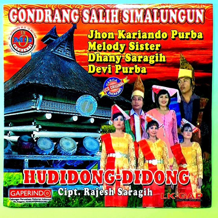 KASET VCD ORIGINAL VIDEO MUSIK LAGU POP BATAK SIMALUNGUN GONDRANG