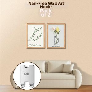 HUAZINIAO | Drill-Free Strong Paint-Friendly Wall Hook