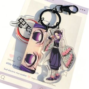 Bandai | Acrylic Keychain – Tokitou Muichirou Kochou Shinobu Tomioka Giyuu Character Bag Charm
