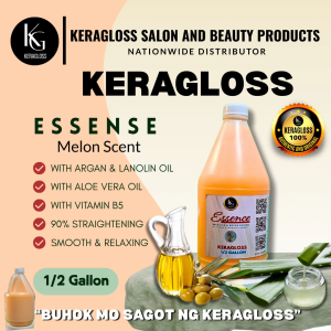 KERAGLOSS ESSENSE BRAZILIAN BOTOX FOR DAMAGE HAIR - 1/2 Gallon