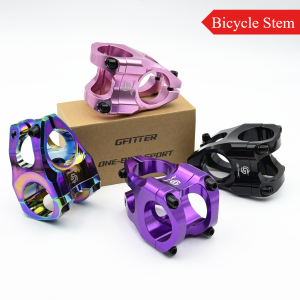 1PC Aluminum Alloy Bicycle Handlebar Stem for Mountain & DH-MTB&Off-Road Bike Front Fork Stem Suitable for Size 31.8*28.6*35mm