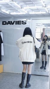 Áo khoác dù local brand nữ nam form rộng nhiều màu basic jacket DAVIES Essential| D25-AK6