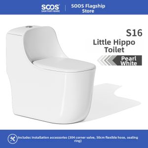soos | Quiet Siphonic Home Toilet Large Pipe
