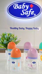 Baby Safe Milk Flow System Botol Susu Bayi WN14 125ml dan WN15 250ml - Botol Susu Bayi