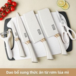 GANGWO | Bộ Dụng Cụ Bếp Thân Thiện Với Trẻ Em Từ Rơm Mì